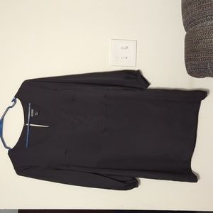 H&M conscious collection Woman's  Black Long Sleeve dress size 8